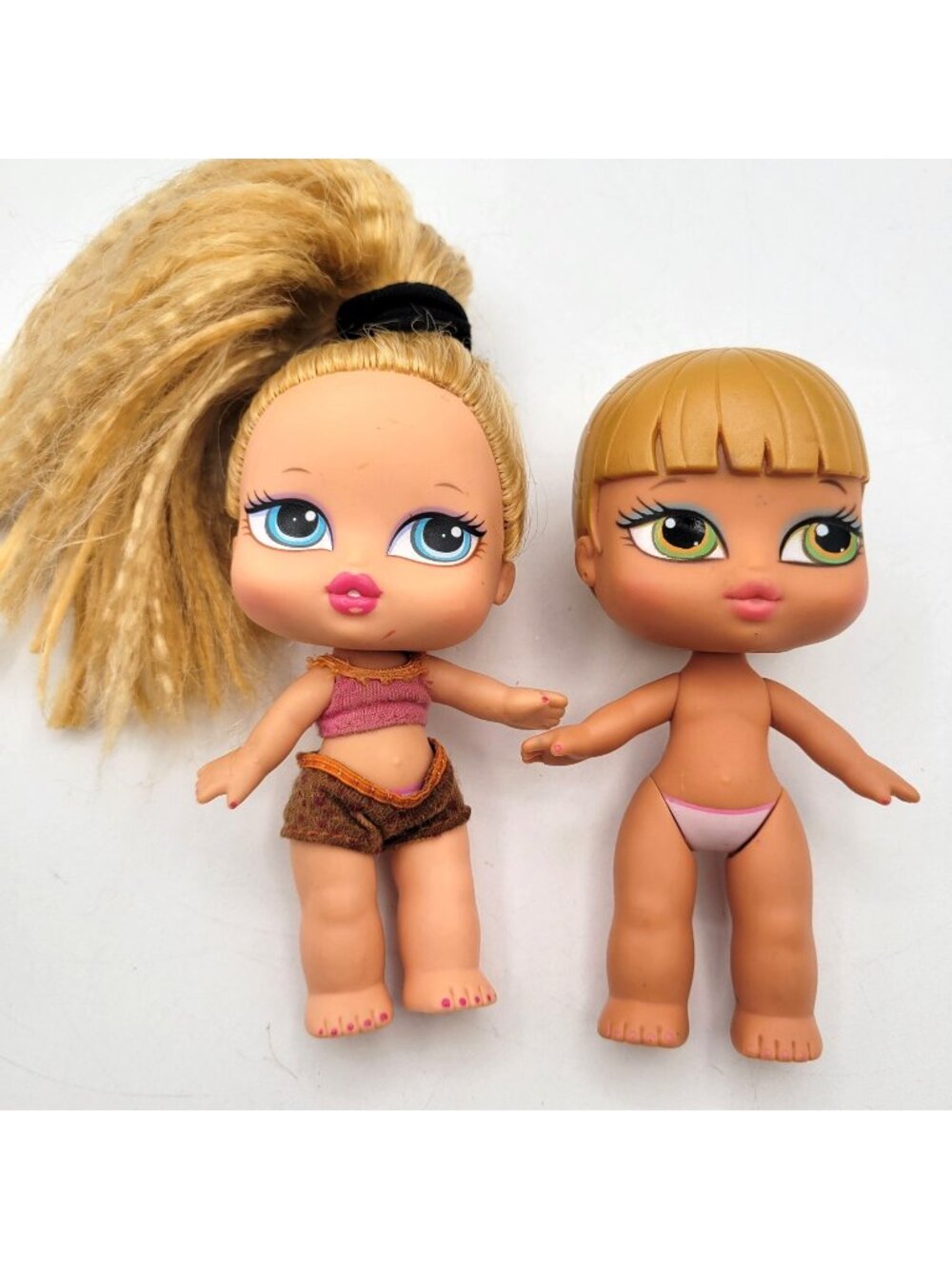 MGA Entertainment BRATZ BABYZ Lot of Dolls - Hair Flair Cloe & Fianna Vintage